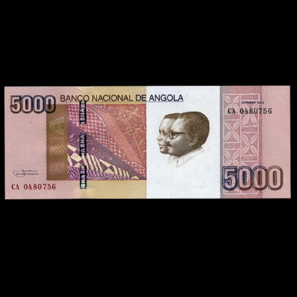 ANGOLA-Ӱ-DOS SANTOSNETO-5.000 KWANZAS-2012