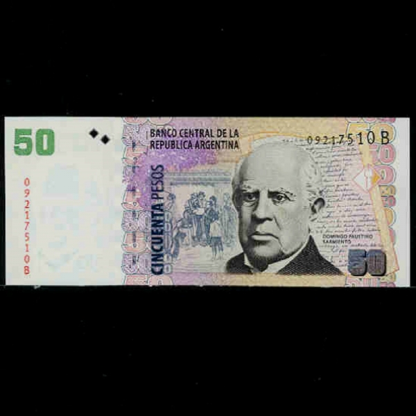 ARGENTINA-ƸƼ-SANMIENTO-50 PESOS-2003