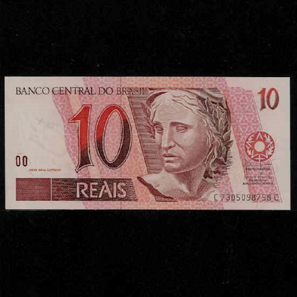 BRAZIL--SCULPTURE OF THE REPUBLIC(ٴϿ ü ġ )-10 REALS-1997