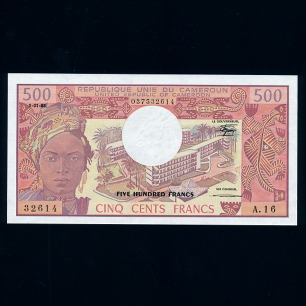 CAMEROUN-ī޷-500 FRANCS-1983