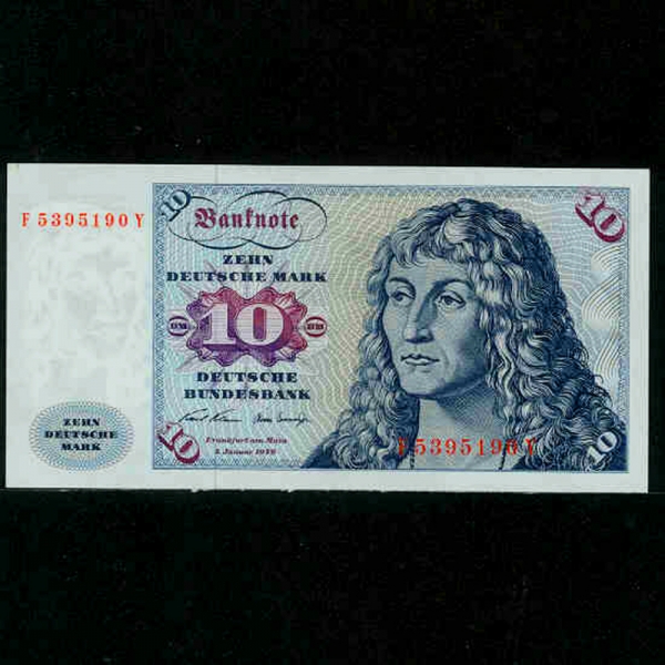 GERMANY--P31a-ALBERT DURER(˺극Ʈ ڷ-ȭ, ȭ, )-10 MARK-1970