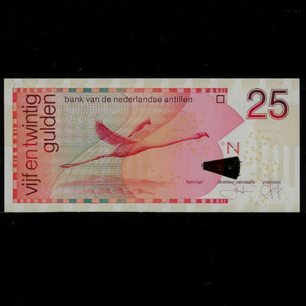 NETHERLANDS ANTILLES-״ ƿ-P29c-FLAMINGO(öְ)-25 GULDEN-2003