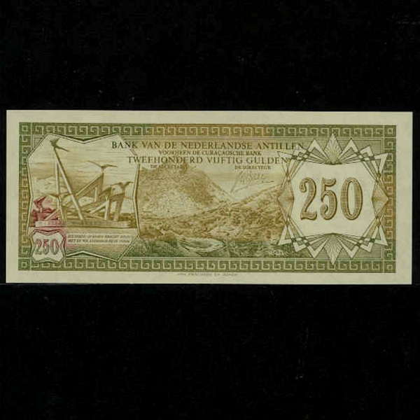 NETHERLANDS ANTILLES-״ ƿ-P13-RUFOUS-SABA MOUNTAINS(״ ī ȭ).MONUMENT-100 GULDEN-1967