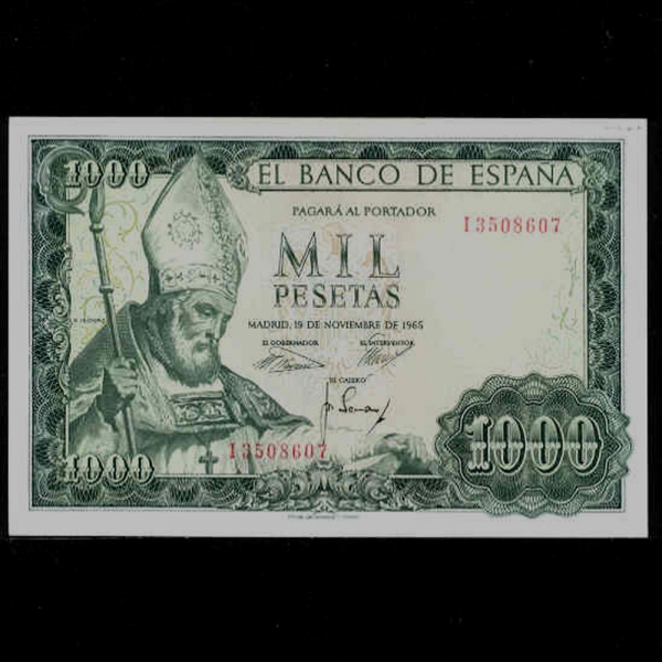 SPAIN--P151-SAN ISIDORO( ISIDORO )-1.000 PESETAS-1971