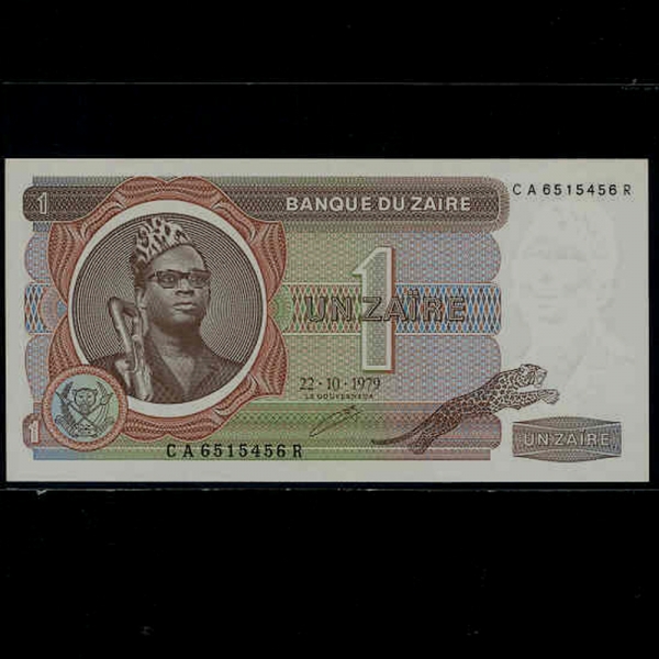 ZAIRE-̸-P19a-MOBUTU(  -)-1 ZAIRE-1979