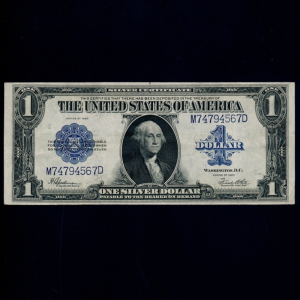 UNITED STATES OF AMERICA-̱-P342-GEORGE WASHINGTON( -ʴ)-NO.74794567-1 DOLLAR-1923