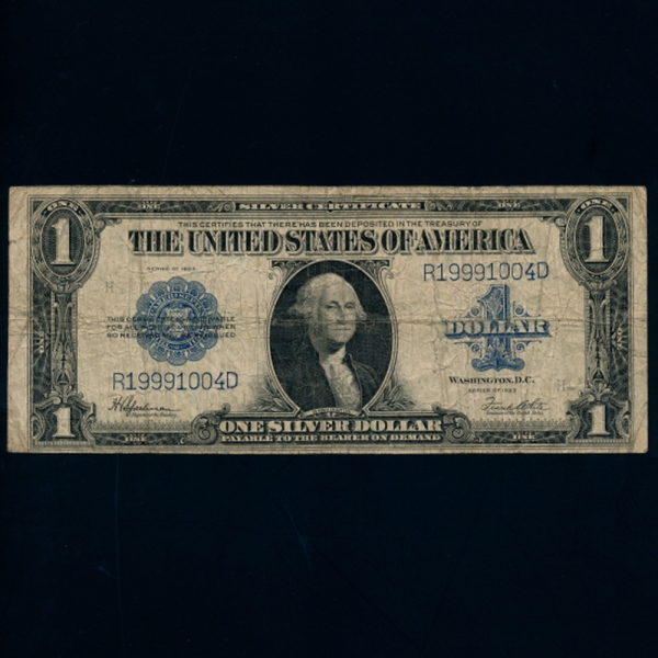UNITED STATES OF AMERICA-̱-P342-GEORGE WASHINGTON( -ʴ)-NO.19991004-1 DOLLAR-1923