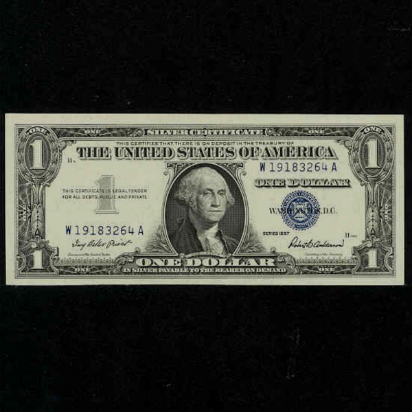 UNITED STATES OF AMERICA-̱-P419-GEORGE WASHINGTON( -ʴ)-1 DOLLAR-1957
