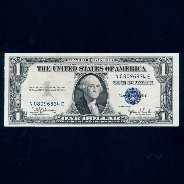 UNITED STATES OF AMERICA-̱-P416c-GEORGE WASHINGTON( -ʴ)-1 DOLLAR-1935