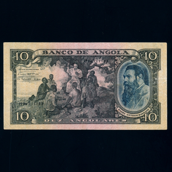 ANGOLA-Ӱ-P78-PADRE A.BARROSO(ֱ)-10 ESCUDOS-1947