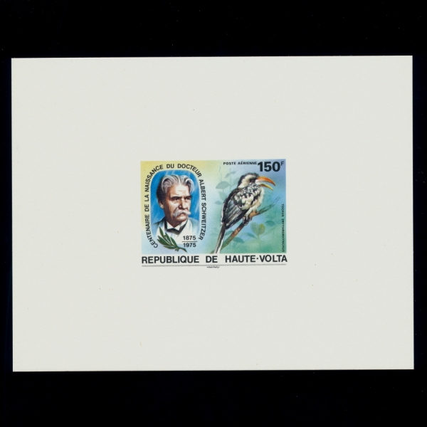 BURKINA FASO(θŰļ)-DELUXE SHEET-#C212-150f-TOUCAN,ALBERT SCHWEITZER(պθ,˺Ʈ ó)-1975.5.25