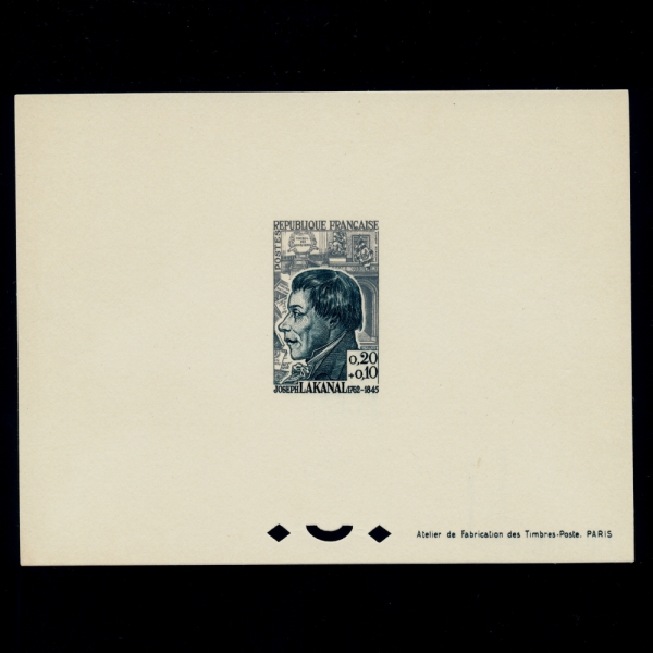 FRANCE()-DELUXE SHEET-#B361-20+10c-JOSEPH LAKANAI( ī)-1962.6.2