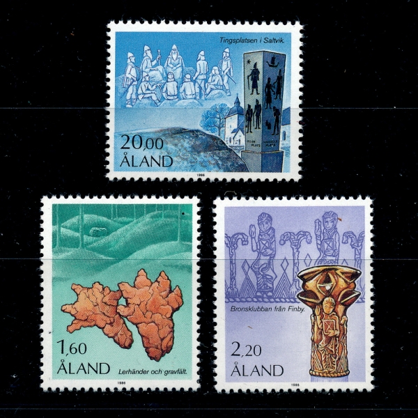 ALAND ISLANDS(ö )-#A7(3)-ARTIFACTS()-1986.4.4