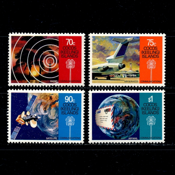 COCOS ISLANDS(ڽ )-#162~5(4)-COMMUNICATIONS()-1987.7.29