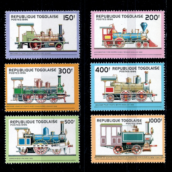 TOGO()-#1778~1783(6)-LOCOMOTIVES()-1996.12.5