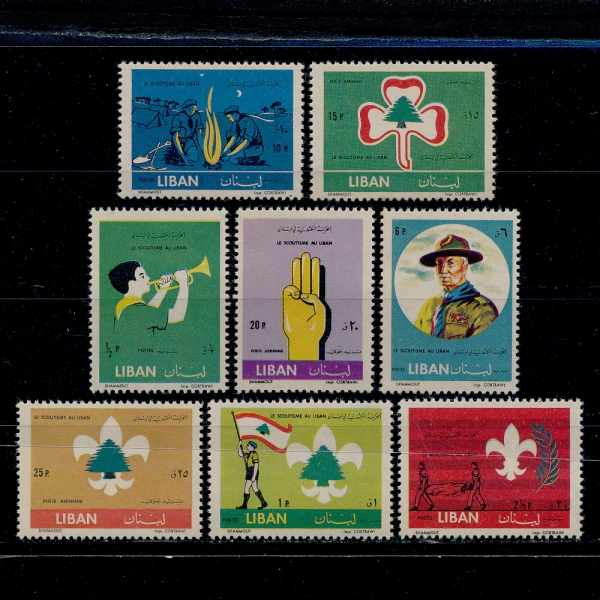 LEBANON(ٳ)-#376~380,C331~3(8)-SCOUTS(īƮ)-1992.7.10