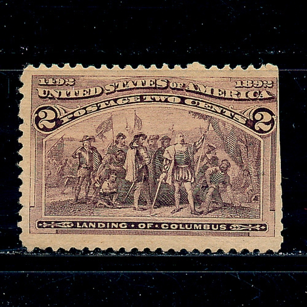 UNITED STATES(̱)-#231-2c-LANDING OF COLUMBUS(ũ ݷ )-1893