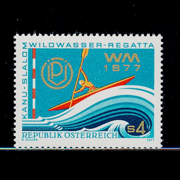 AUSTRIA(Ʈ)-#1063-4s-KAYAK RACE( ī)-1977.7.15