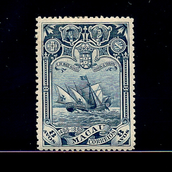 MACAO(ī)-#71-8a-VASCO DA GAMA(ٽ  )-1898.4.1