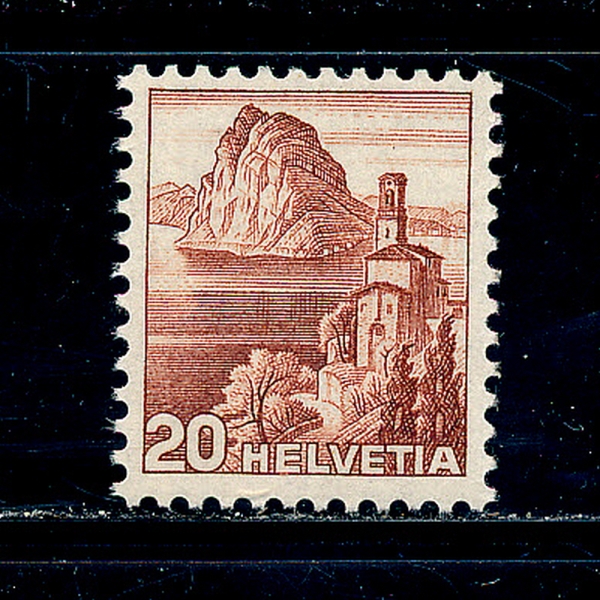 SWITZERLAND()-#318-20c-LAKE LUGANO(簡 ȣ)-1948.3.1