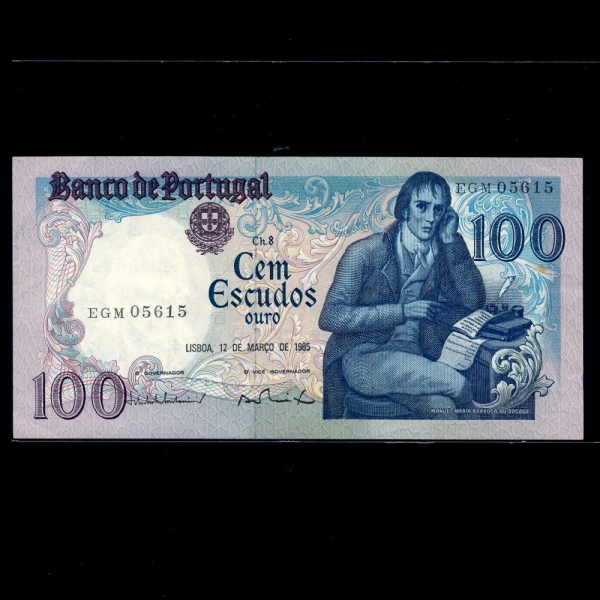 PORTUGAL--P178d-100 ESCUDOS-1985