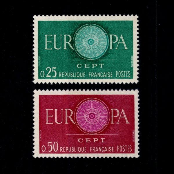FRANCE()-#1005~6(2)-EUROPA()-1961.9.16