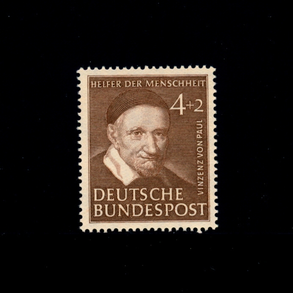 GERMANY()-#B320-4+2pf-ST. VINCENT DE PAUL(Ʈ  )-1951.10.23