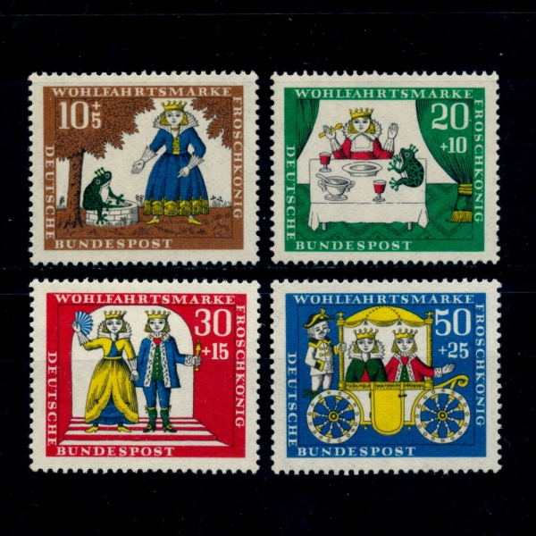 GERMANY()-#B418~21(4)-THE PRINCESS AND THE FROG(ֿ )-1966.10.5