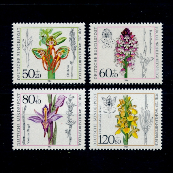 GERMANY()-#B623~6(4)-ORCHIDS()-1984.10.18
