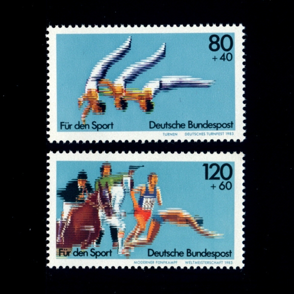 GERMANY()-#B609~10(2)-1983 SPORTS CHAMPIONSHIPS()-1983.4.12