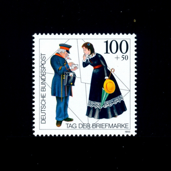 GERMANY()-#B750-100+50pf-STAMP DAY(ǥ )-1993.9.16