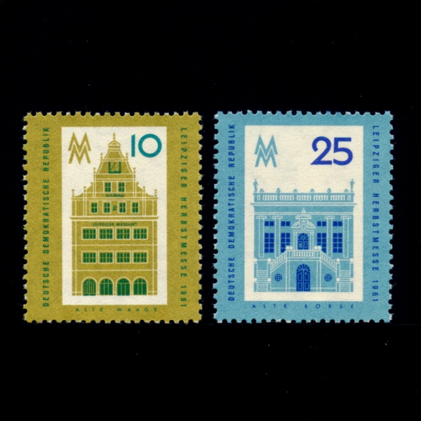 GERMAN DEMOCRATIC REPUBLIC()-#568~9(2)-1961 LEIPZIG FALL FAIR(ġ  ڶȸ)-1961.8.23