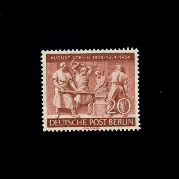 GERMAN OCCUPATION STAMPS()-#9N112-20pf-EARLY FORGE(ʱ )-1954.9.25