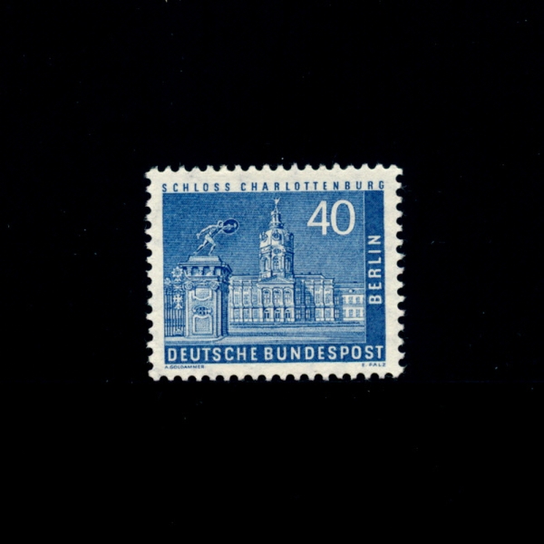 GERMAN OCCUPATION STAMPS()-#9N131-40pf-CHARLOTTENBURG CASTLE(ٺθũ )-1957