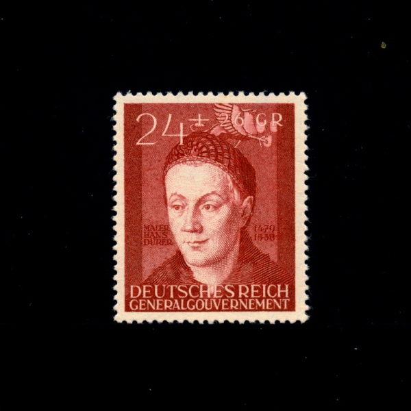 DEUTSCHE REICH-GENERAL GOVERNMENT(ġ  Ϲ )-#NB20-24+26g-HANS DURER(ѽ ڷ)-1942.11.20