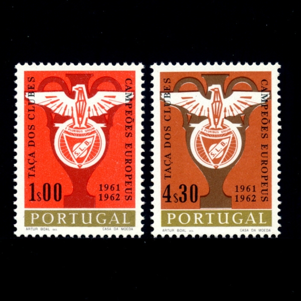 PORTUGAL()-#901~2(2)-EUROPEAN SOCCER CUP AND EMBLEM( ౸  ȸ)-1963.2.5