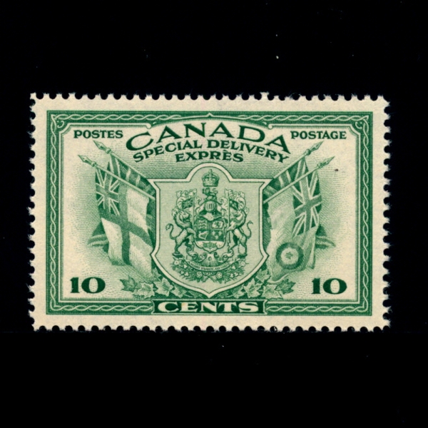 CANADA(ĳ)-#E11-10c-ARMS OF CANADA(ĳ ո  Ʈ)-1946.9.16