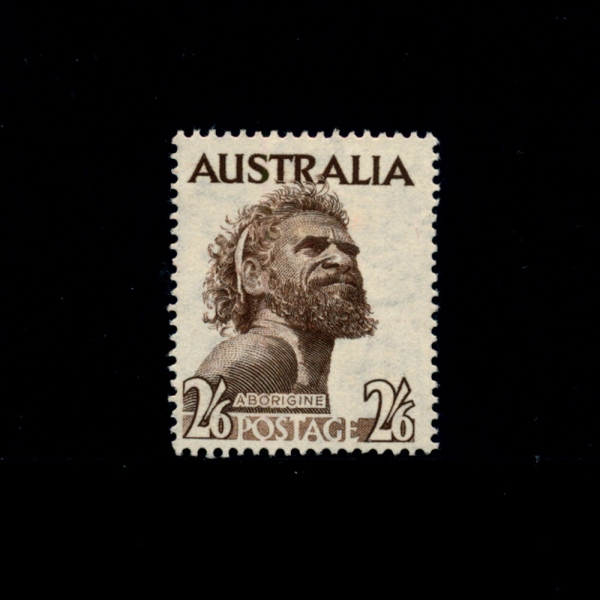 AUSTRALIA(Ʈϸ)-#248-2sh6p-ABORIGINE(ȣ ֹ)-1952.3.19