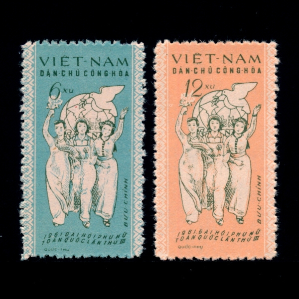 VIET NAM, DEMOCRATIC REPUBLIC(Ʈְȭ)-#146~7(2)-VIETNAMESE WOMWEN\