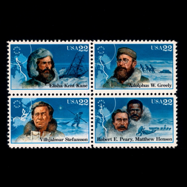 UNITED STATES(̱)-#2220~3(4)-ARCTIC EXPLORERS( Ž谡)-1986.5.28