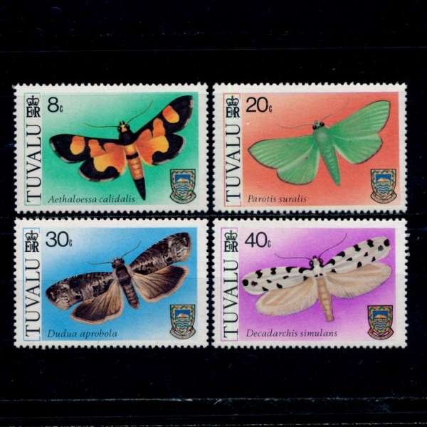 TUVALU(߷)-#138~41(4)-MOTHS()-1980.8.20