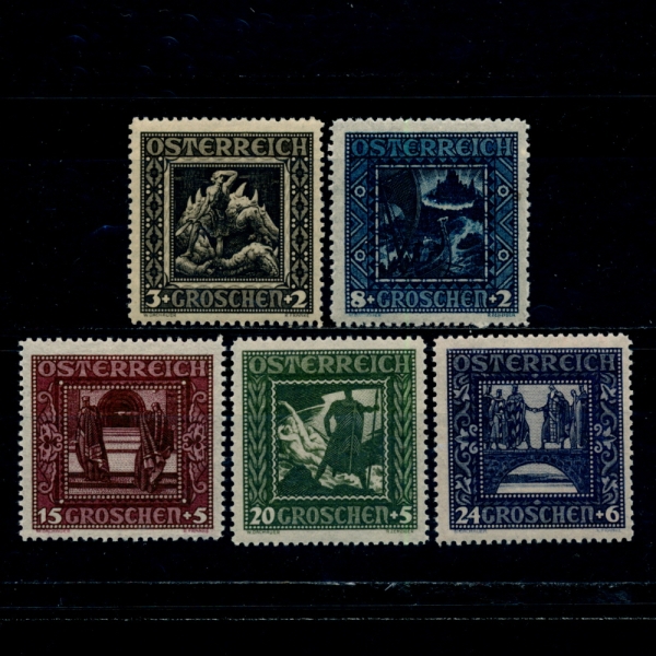 AUSTRIA(Ʈ)-#B71~5(5)-NIBELUNGEN(Ϻ)-1926.3.8
