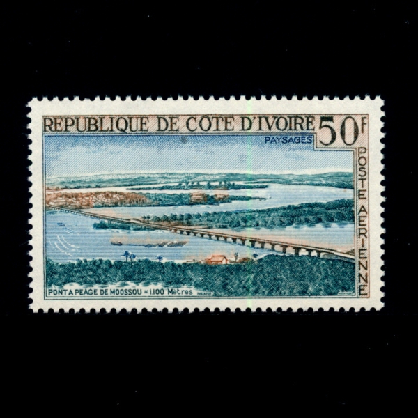 IVORY COAST(̺ ڽƮ)-#C22-50f-MOOSSOU BRIDGE( ٸ)-1963