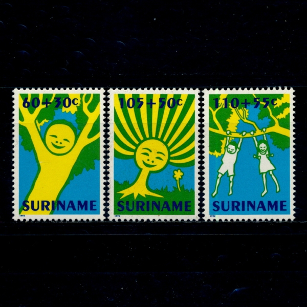 SURINAM()-#B392~4(3)-CHILD WELFARE(Ƶ )-1992.12.3