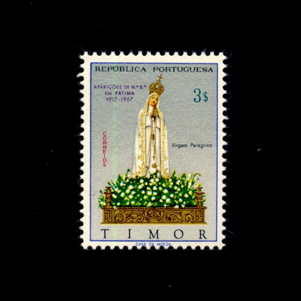 TIMOR(Ƽ)-#333-3e-OUR LADY OF FATIMA(Ƽ )-1967.5.13