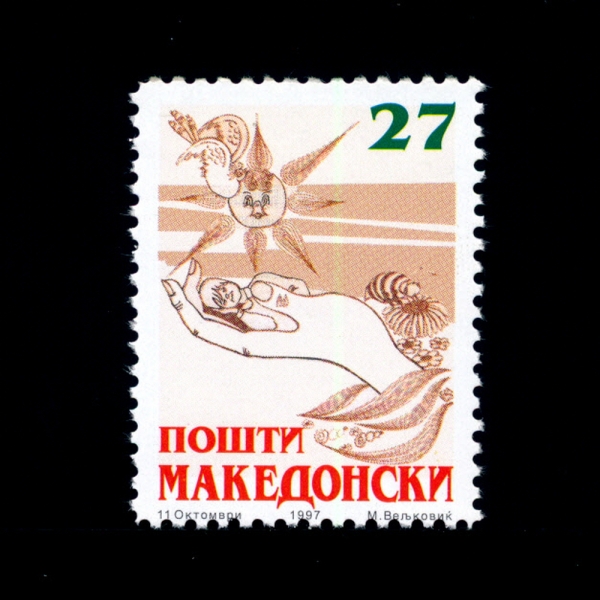 MACEDONIA(ɵϾ)-#105-27d-WEEK OF THE CHILD( ְ)-1997.10.11
