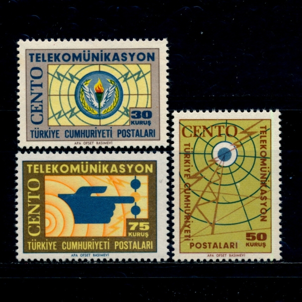 TURKEY(Ű)-#1636~8(3)-TELECOMUNICATIONS MEETING OF THE CENTRAL TREATY ORG., CENTO(ٱ״ٵ )-1965.2.24