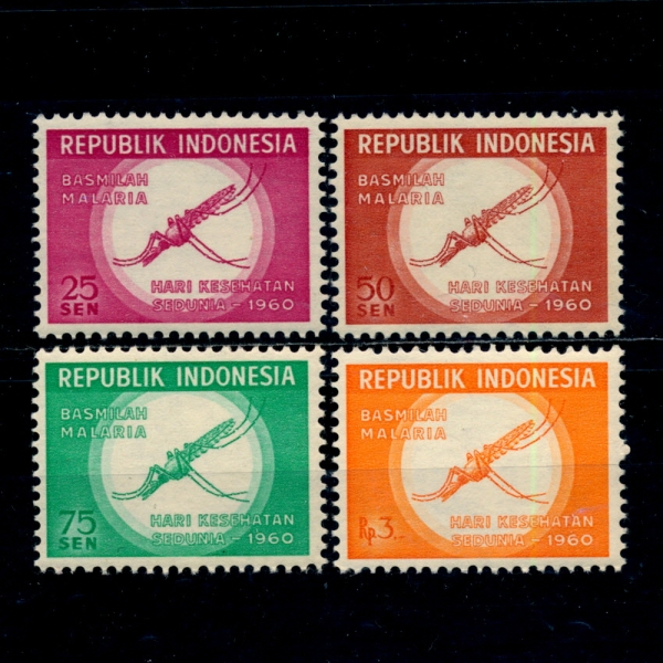 INDONESIA(ε׽þ)-#502~5(4)-ANOPHELES MOSQUITO(Ƴ緹)-1960.11.12