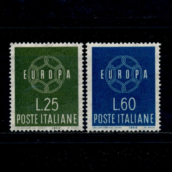 ITALY(Ż)-#791~2(2)-EUROPA()-1959.9.19