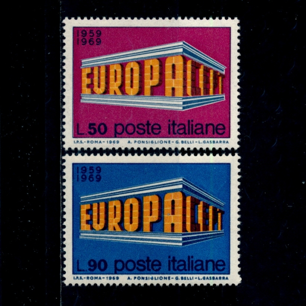 ITALY(Ż)-#1000~1(2)-EUROPA()-1969.4.28